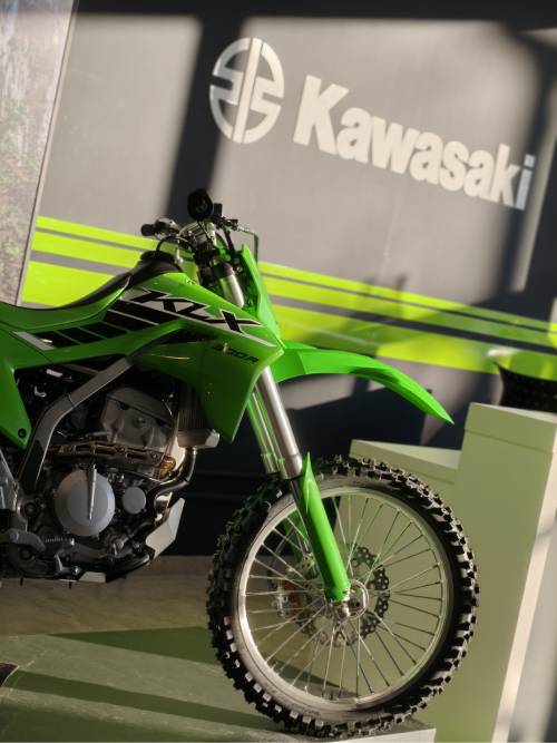 Kawasaki KLX cartel showroom