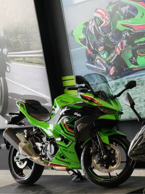 Vidriera Kawasaki Ninja
